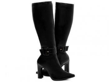 Bota Bico Fino salto alto é projetada para proporcionar conforto durante todo o dia. O forro interno é macio e acolhedor, enquanto a sola antiderrapante oferece segurança em cada passo. Disponível em várias cores, você pode escolher a que melhor se adapta ao seu estilo pessoal.