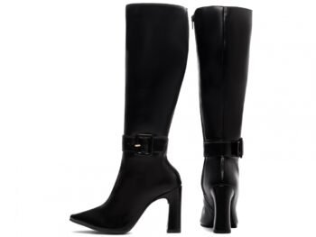 Bota Bico Fino salto alto é projetada para proporcionar conforto durante todo o dia. O forro interno é macio e acolhedor, enquanto a sola antiderrapante oferece segurança em cada passo. Disponível em várias cores, você pode escolher a que melhor se adapta ao seu estilo pessoal.