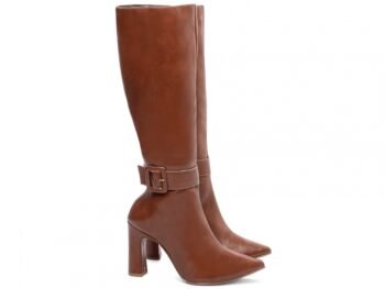 Bota Bico Fino Salto Alto Cano Longo Torricella AVS 67096B