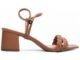 Sandália Feminina Salto Baixo caramelo Torricella AVS 457.004