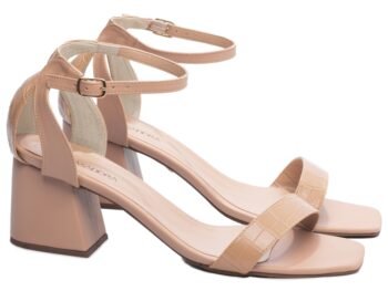 Sandália Salto Bloco Grosso Baixo Arrasadora AVS AR45-01B_AR