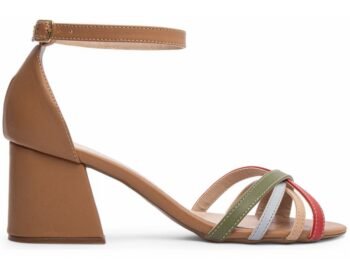 Sandália Salto Bloco Grosso Baixo Especial AVS AR200-05G_AR