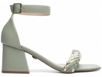 Sandália Salto Bloco Grosso Baixo Numeração Especial AVS 4000-17I_AR