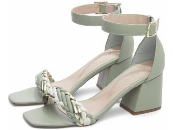 Sandália Salto Bloco Grosso Baixo Numeração Especial AVS 4000-17I_AR