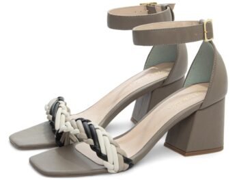 Sandália Salto Bloco Grosso Baixo Numeração Especial AVS 4000-17J_AR