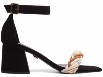 Sandália Salto Bloco Grosso Baixo Numeração Especial AVS 4000-17L_AR