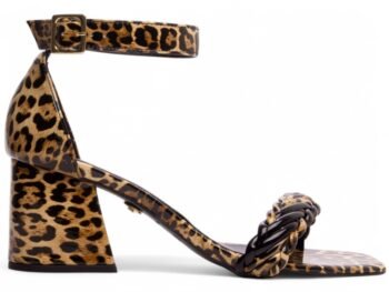 Sandália Salto Bloco Grosso Baixo Tamanho Grande AVS 4000-17M_AR