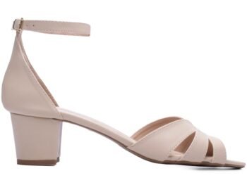 Sandália Salto Bloco Grosso Baixo Tamanho Grande AVS 7050-125C_AR