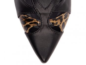 Sapato Scarpin Salto Baixo Fino Preto Torricella AVS 600.07A