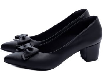 Sapato Scarpin Salto Bloco Grosso Baixo Arrasadora AVS 7050-01D_AR