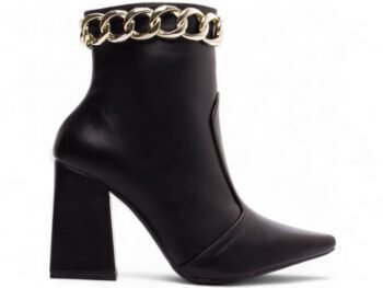 Bota Bico Fino Cano Médio Salto Grosso Torricella AVS 67065A