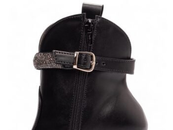 Bota Bico Fino Cano Médio Salto Grosso Torricella AVS 67070A