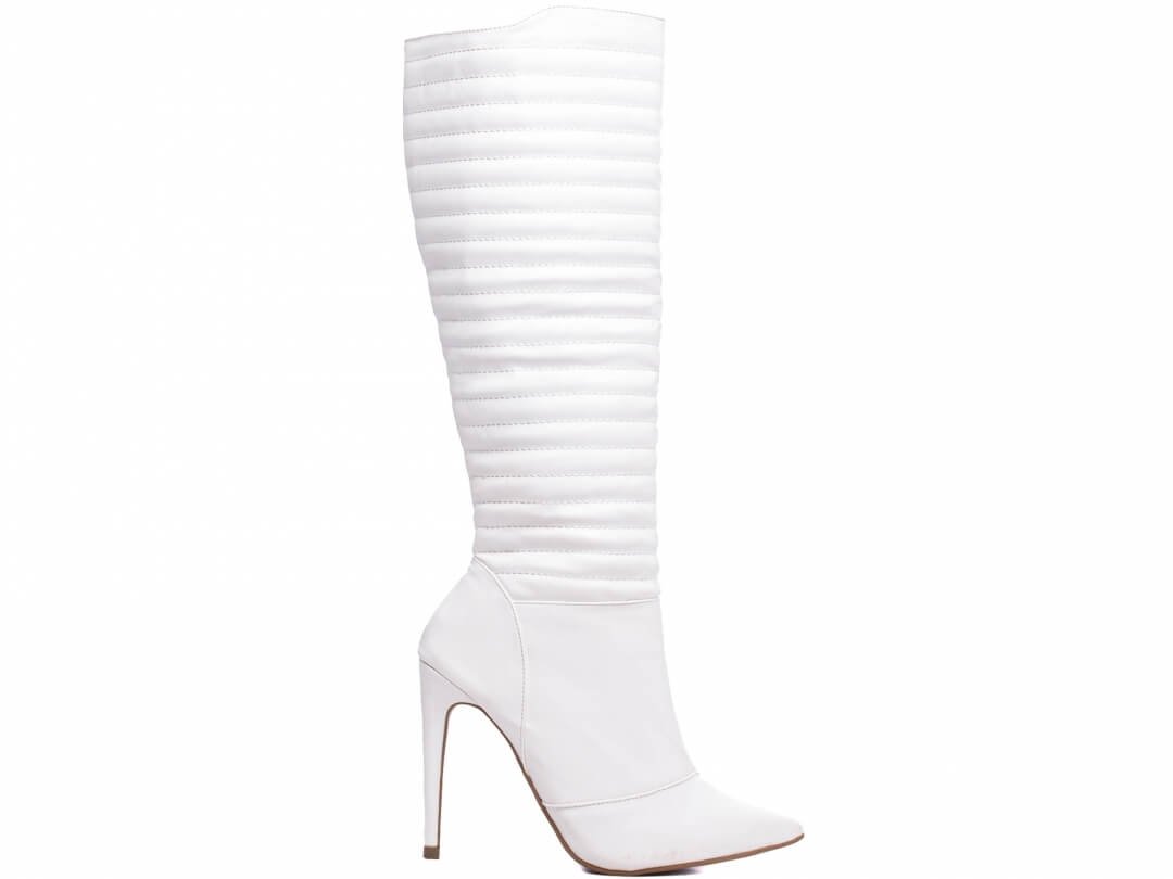 Bota Bico Fino Salto 12 Cano Alto Torricella AVS 80005C