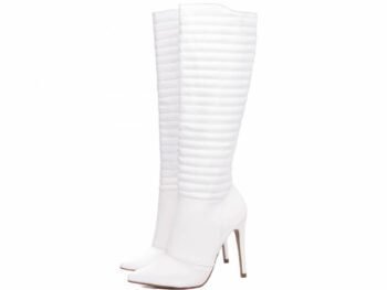 Bota Bico Fino Salto 12 Cano Alto Torricella AVS 80005C