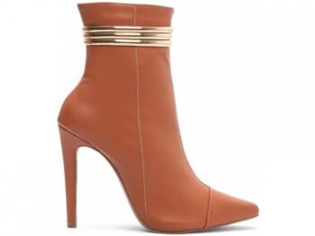 Bota Bico Fino Salto 12 Cano Médio Torricella AVS 80014B