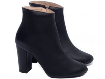 Bota Feminina Preta Cano Curto Salto Alto Torricella AVS 51B-A
