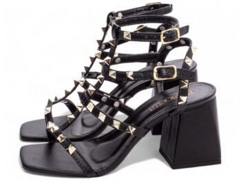 Sandália Feminina Salto Baixo Pirâmide TorricellaAVS 12.102A