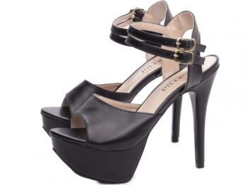 Sandália Meia Pata Feminina Salto Alto Fino AVS 70.090A