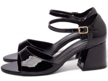 Sandália Salto Bloco Grosso Baixo Tamanho Grande AVS AR200-02E_AR