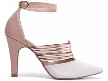 Sandália Scarpin Branco Noiva Sapato Salto Médio Torricella AVS 66082A