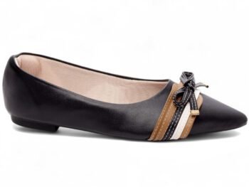 Sapatilha Feminina Bico Fino Preto Torricella AVS 119A