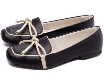 Sapatilha Mocassim Feminino Rasteiro Preto Torricella AVS 456.012C