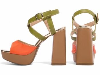 Sandália Meia Pata Feminina Salto Alto Grosso Torricella AVS 1003C