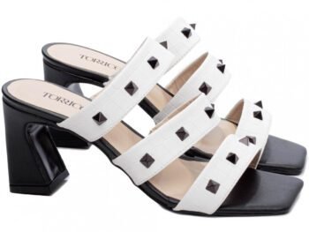 Sandália Tamanco Feminino Branco Torricella AVS 1.501A