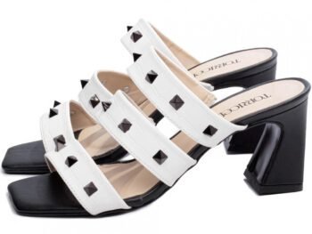 Sandália Tamanco Feminino Branco Torricella AVS 1.501A