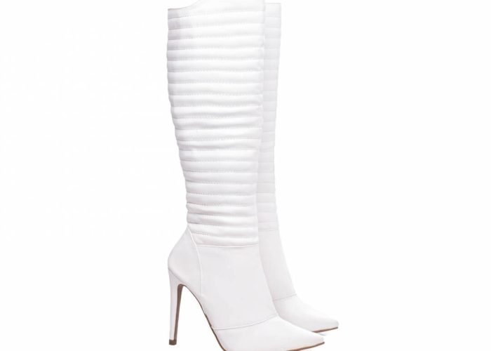 Bota Bico Fino Salto 12 Cano Alto Torricella AVS 80005C