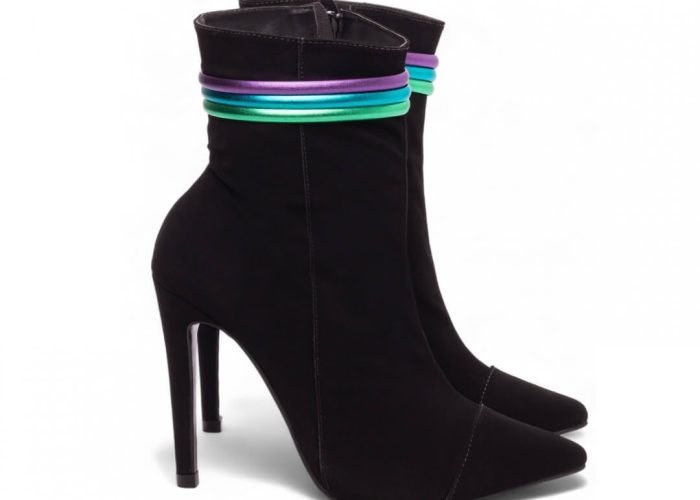 Bota Bico Fino Salto 12 Cano Médio Torricella AVS 80014C