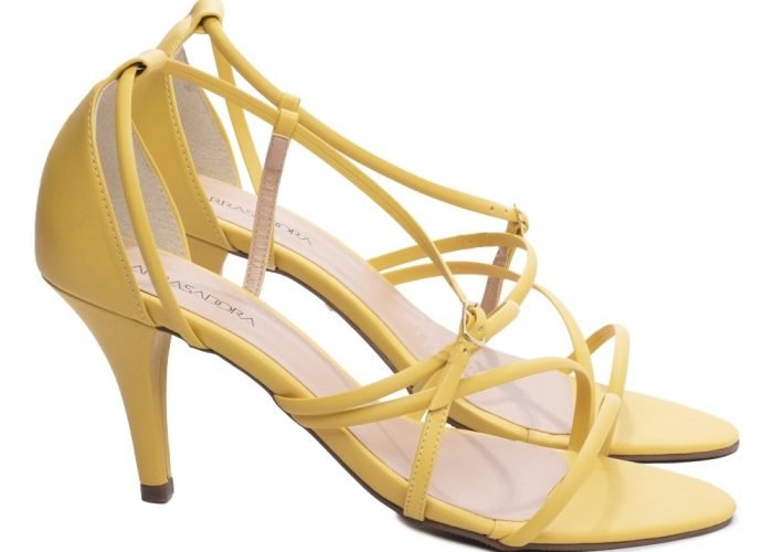 Sandália Amarelo Salto Fino Ato Arrasadora AVS AR200-06D_AR