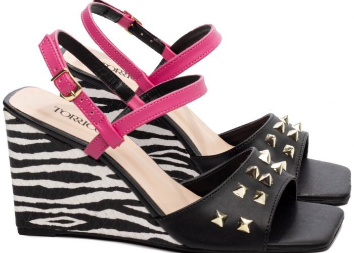 Sandália Anabela Feminina Elegante Lindo AVS 1.403A