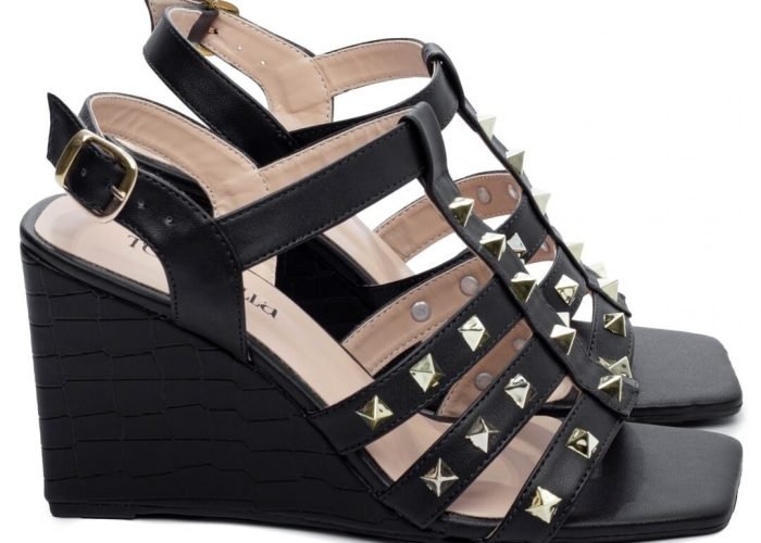 Sandália Anabela Feminina Salto Madrinha Torricella AVS 1.404A