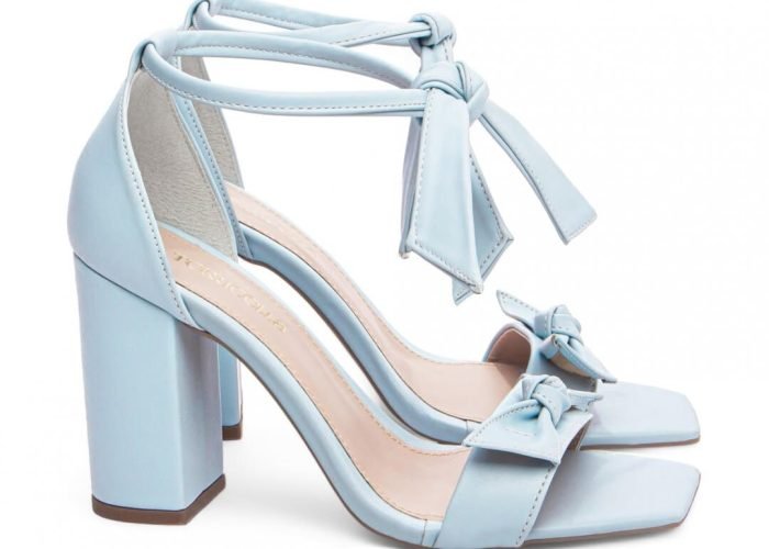 Sandália Feminina Casual Salto Azul Torricella AVS FST025D