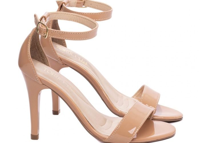 Sandália Feminina Salto Alto Fino Rose Luxo AVS 7060C (3)