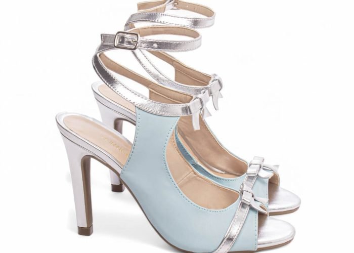 Sandália Feminina Salto Fino Azul Torricella AVS 301.28A