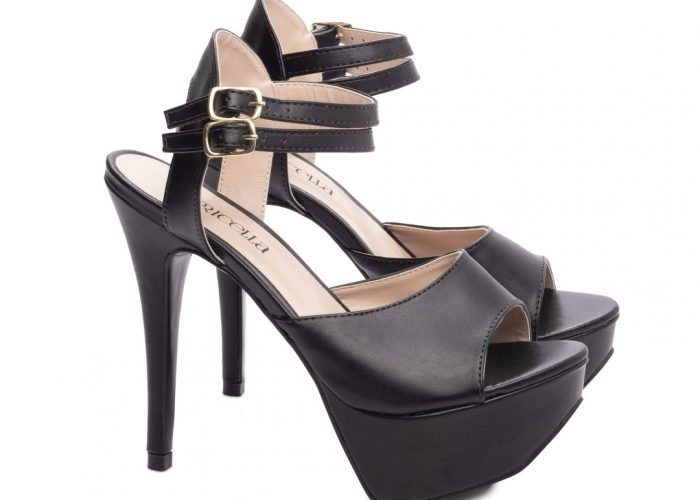 Sandália Meia Pata Feminina Salto Alto Fino AVS 70.090A