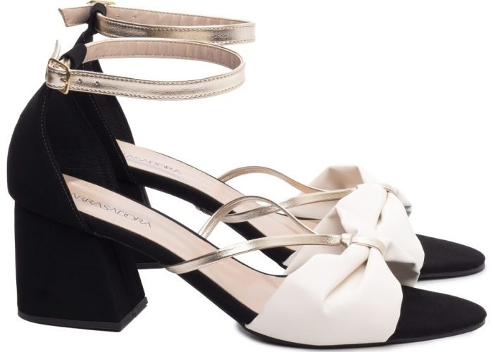 Sandália Salto Bloco Grosso Baixo Arrasadora AVS AR200-03C_AR