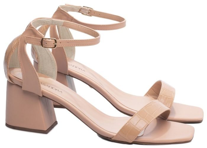 Sandália Salto Bloco Grosso Baixo Arrasadora AVS AR45-01B_AR