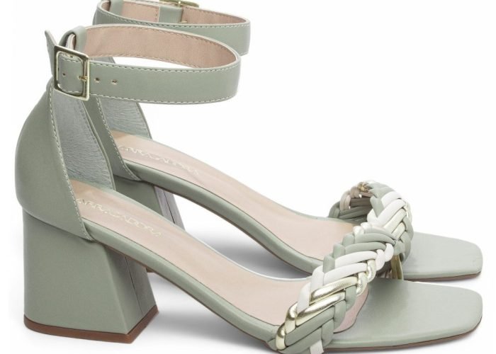 Sandália Salto Bloco Grosso Baixo Numeração Especial AVS 4000-17I_AR