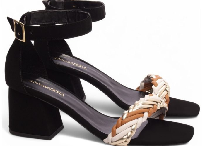 Sandália Salto Bloco Grosso Baixo Numeração Especial AVS 4000-17L_AR