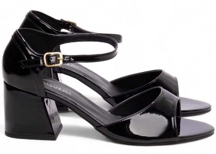 Sandália Salto Bloco Grosso Baixo Tamanho Grande AVS AR200-02E_AR