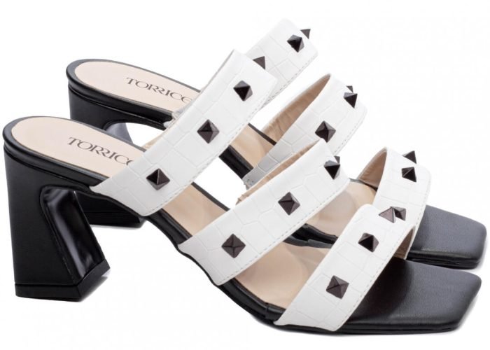 Sandália Tamanco Feminino Branco Torricella AVS 1.501A