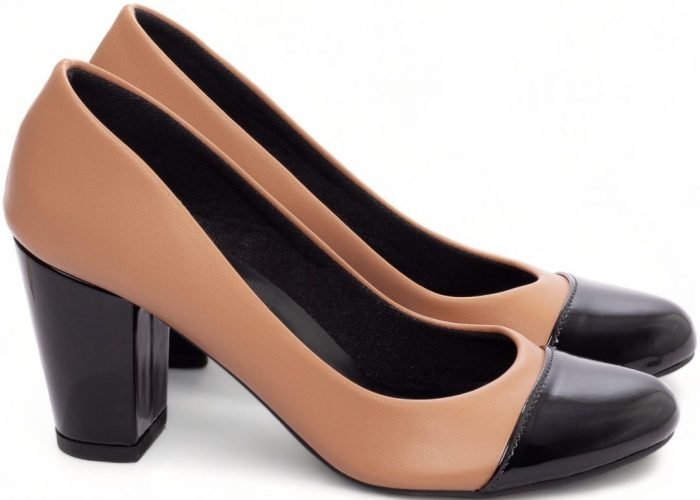 Sapato Scarpin Boneca Salto Médio Bico Redondo Torricela 769D