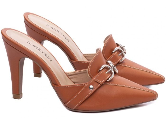 Sapato Scarpin Mule Salto Alto Fino Torricella AVS 67055B
